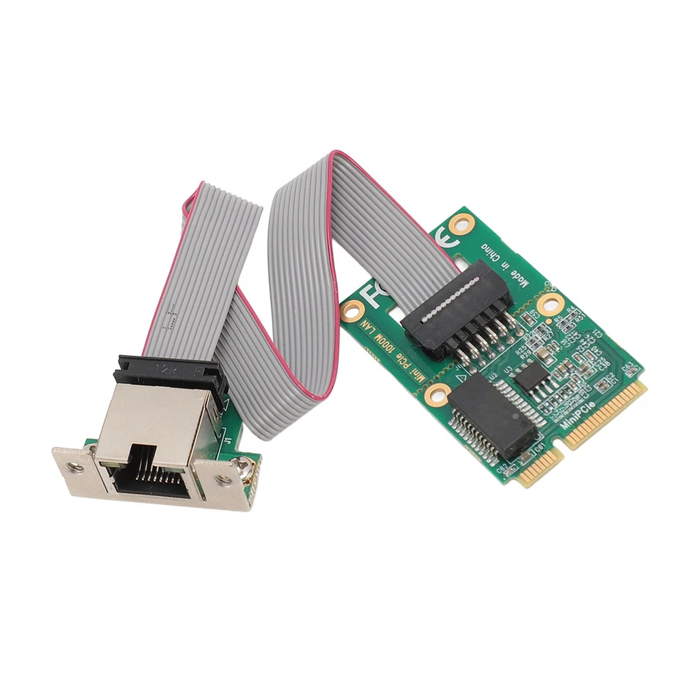 Mini PCI‑E Network Card Bent Pin Gigabit Single Port I210AT Chip GBE Ethernet RJ - Image 4 of 4