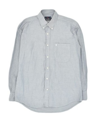 CONTE OF FLORENCE Herren Hemd Medium Grau Baumwolle AF58