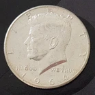 1964-P Kennedy Half Dollar 90% Silver Coin 50c Philadelphia Mint Circulated