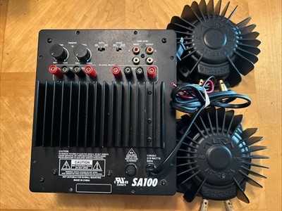  Two 50 watt bass shakers with SA100 amp