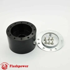 Flashpower Steering Wheel Adapter Boss Kit MG MGA MGB GT Roadster Black
