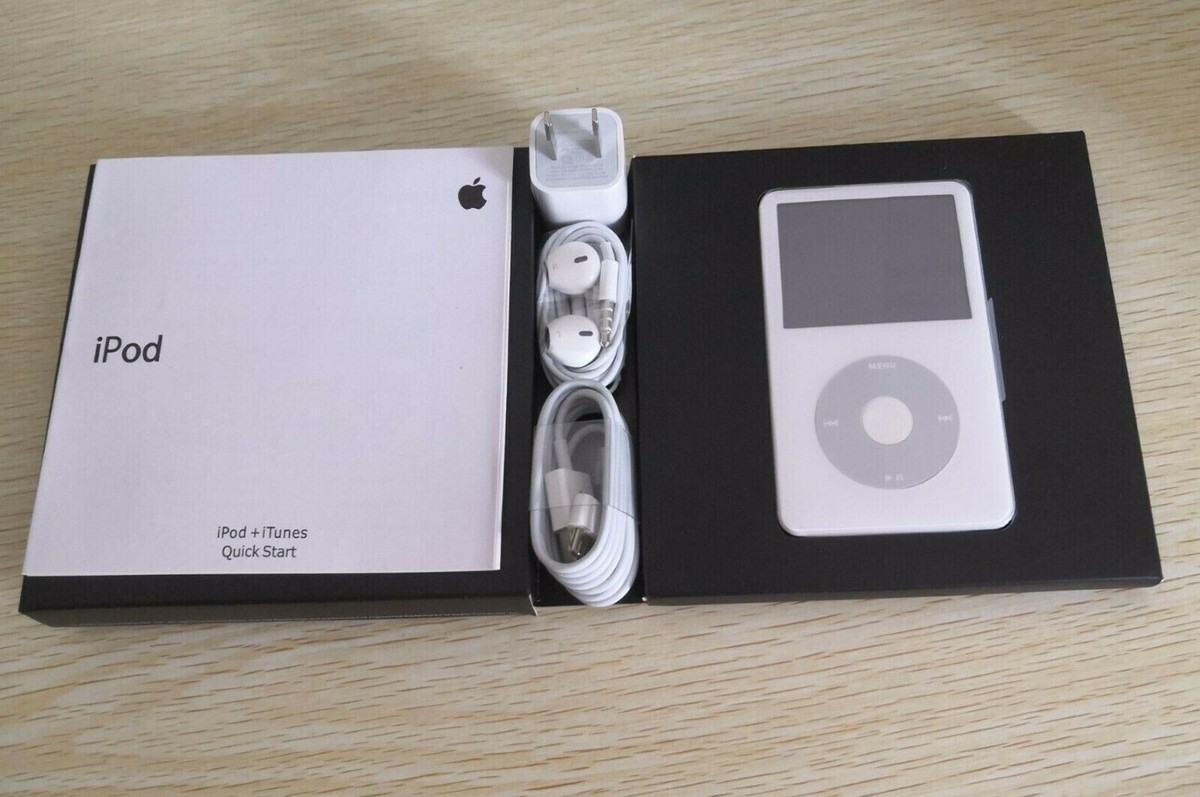 Buy Apple iPod Classic 5th Generation Enhanced 80 GB - White