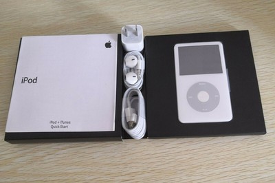 Buy Apple iPod Classic 5th Generation Enhanced 80 GB - White