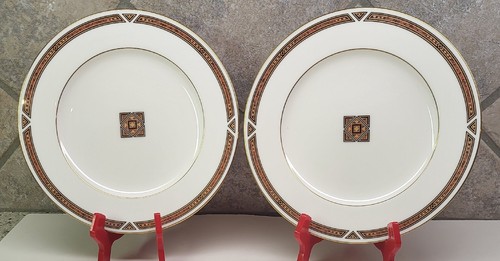 2er Set Noritake DIAMOND TRACE Salatteller 8 1/4" gemarkt Bone China - Bild 4 von 11