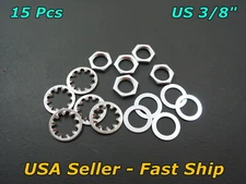 Potentiometer Nuts & Washers Fits CTS Bourns USA Fender Guitar Pots, Switchcraft