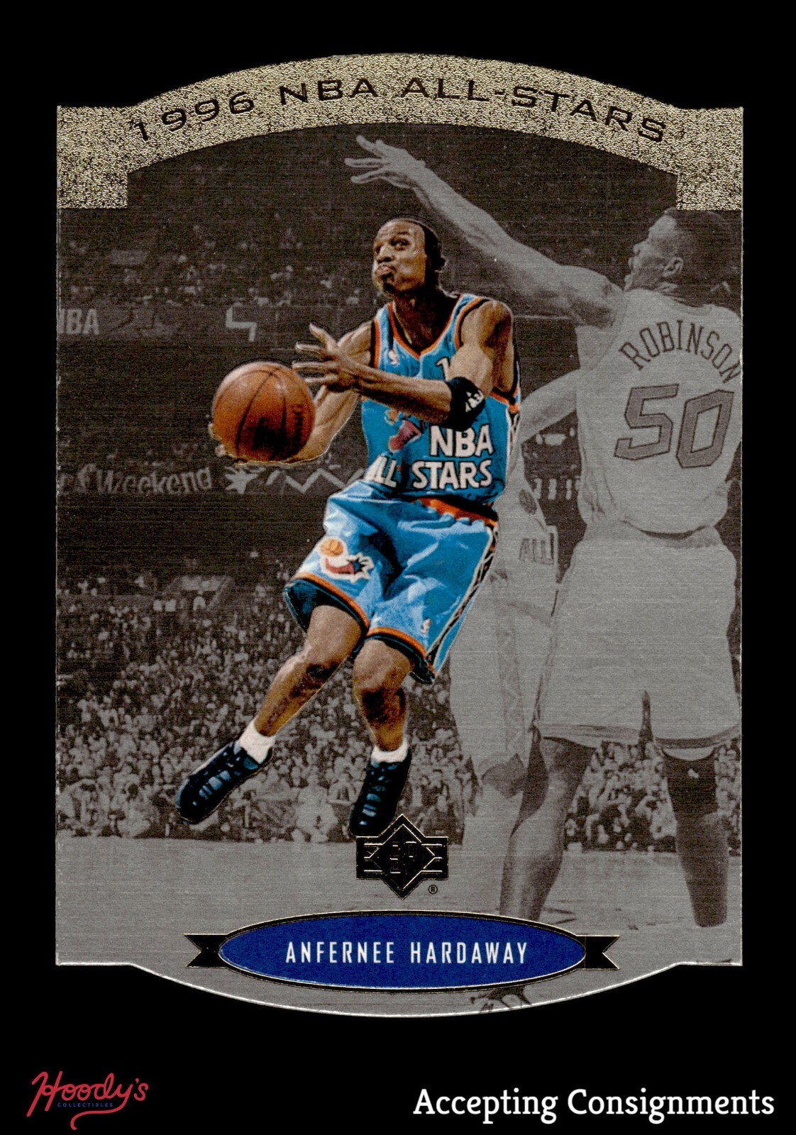 1995-96 SP All-Stars Gold #AS1 Anfernee Hardaway Die Cut MAGIC