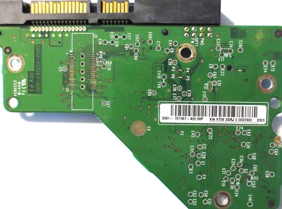 WD WD1002FBYS-01A6B0 (2061-701567-400 08P) 2060-701567-000 REV P1 1.0TB Sata PCB
