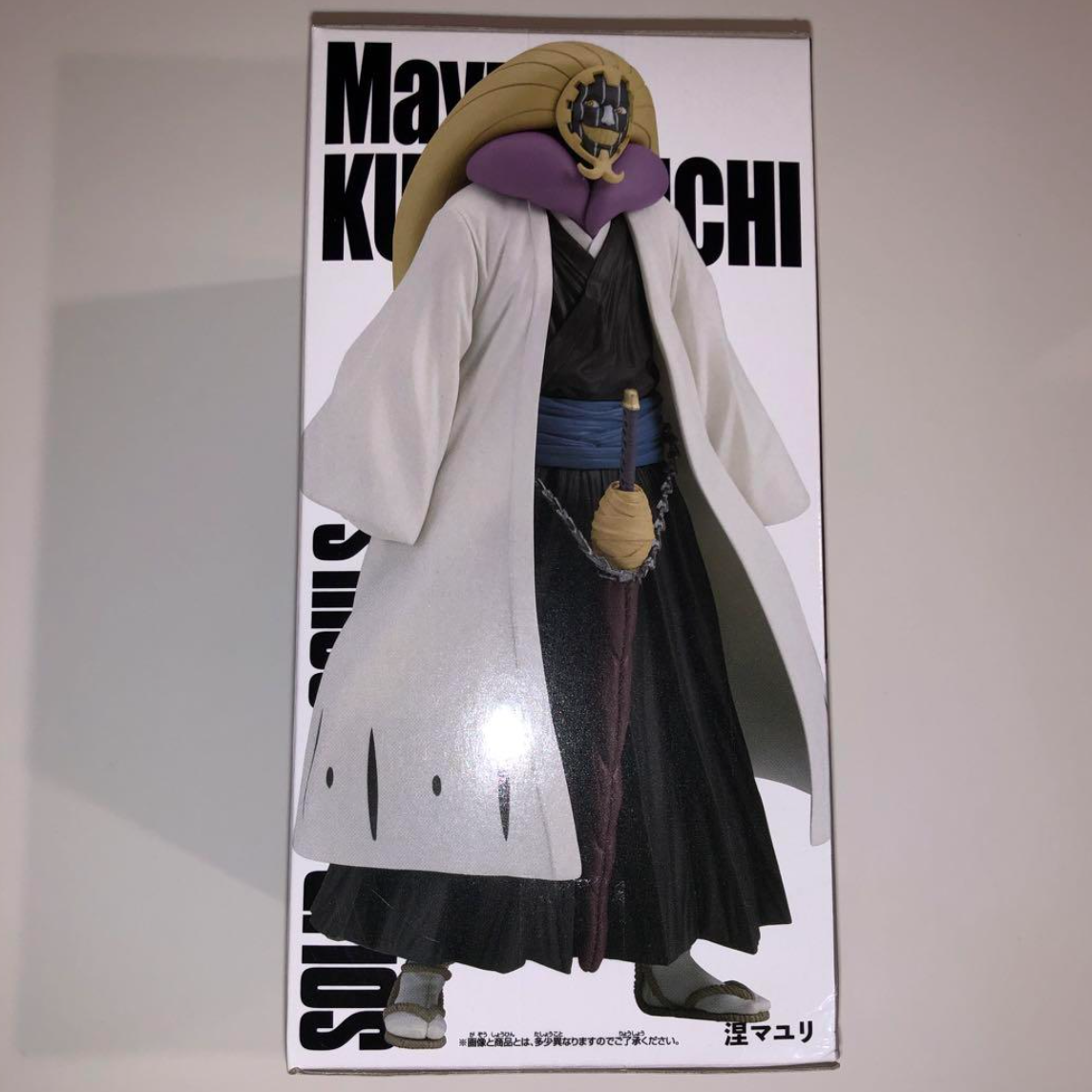 Bandai BLEACH SOLID AND SOULS Mayuri Kurotsuchi Toy Figure 6.2in