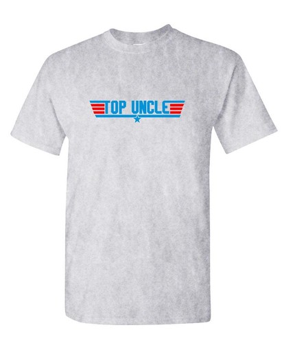 TOP ONKEL - Lustiges Vatertag Geschenk Witz - Unisex Baumwolle T-Shirt Tee Shirt - Bild 1 von 8