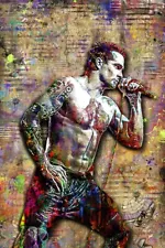 Henry Rollins Black Flag Tribute 12x18in Poster Henry Rollins Band Free Shipping