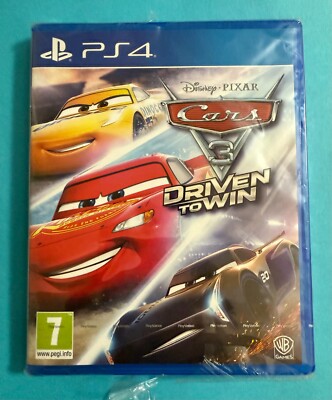 Cars 3 Driven To Win (PS4) (Sony Playstation 4) (UK ) Region Free (torn wrap)