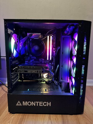 Gaming PC AMD5 3600 W 1660 TI