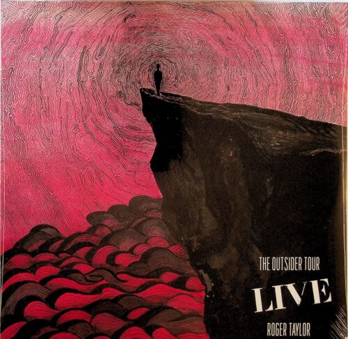 ROGER TAYLOR (QUEEN) - The Outsider Tour Live PINK Vinyl 2-LP (NEW) ft Brian May - Picture 2 of 3