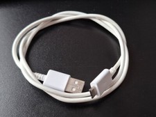 Cable USB A mâle vers mini USB blanc 0.78 m