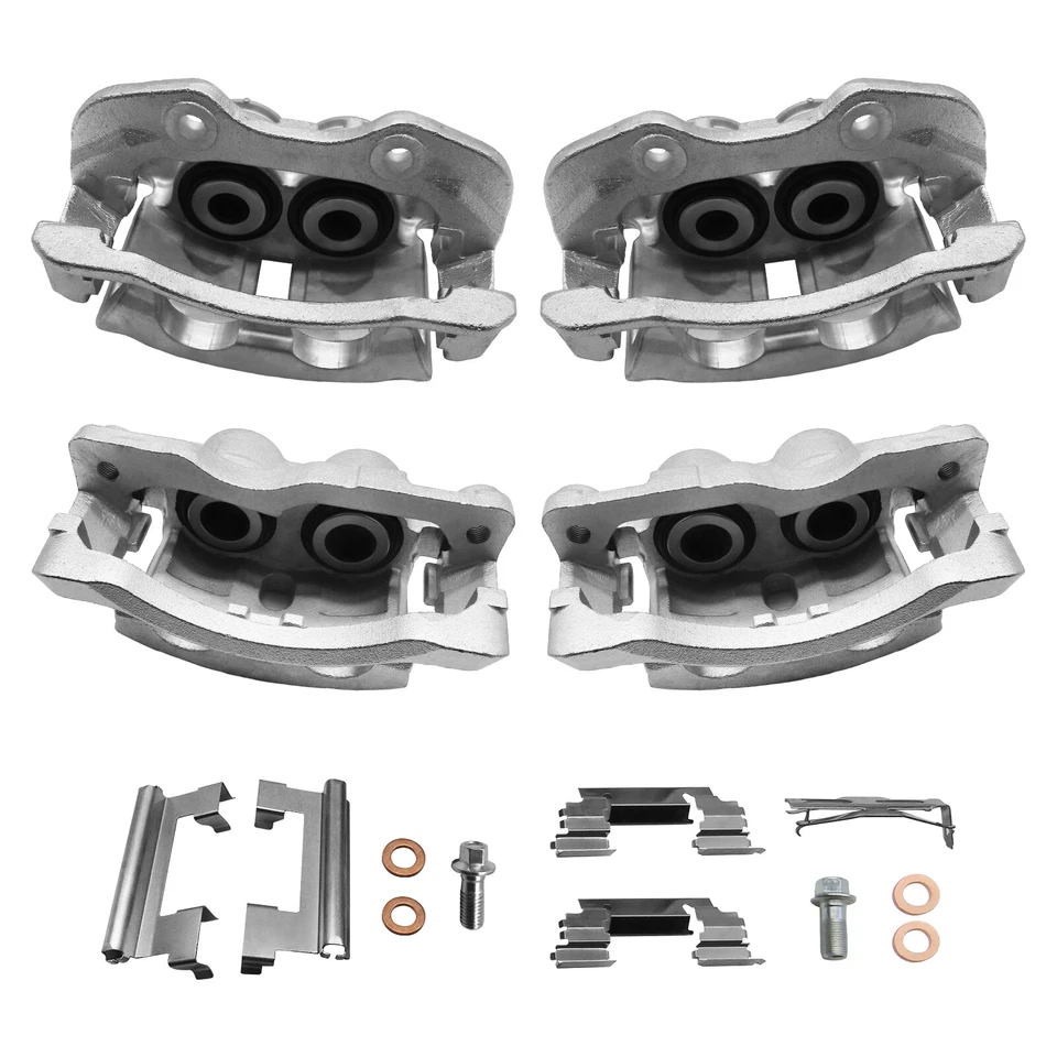 Front Rear Left Right Brake Caliper for Chevrolet Silverado 1500 HD GMC Sierra - Image 2 of 4