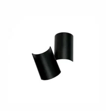 Reverse Handlebar Shim 35.0mm to 31.8mm Aluminum Black Adapts 35.0 Stem to 31.8m