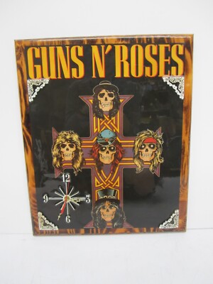 Vtg c1980s Guns N' Roses Appetite For Destruction Album Art