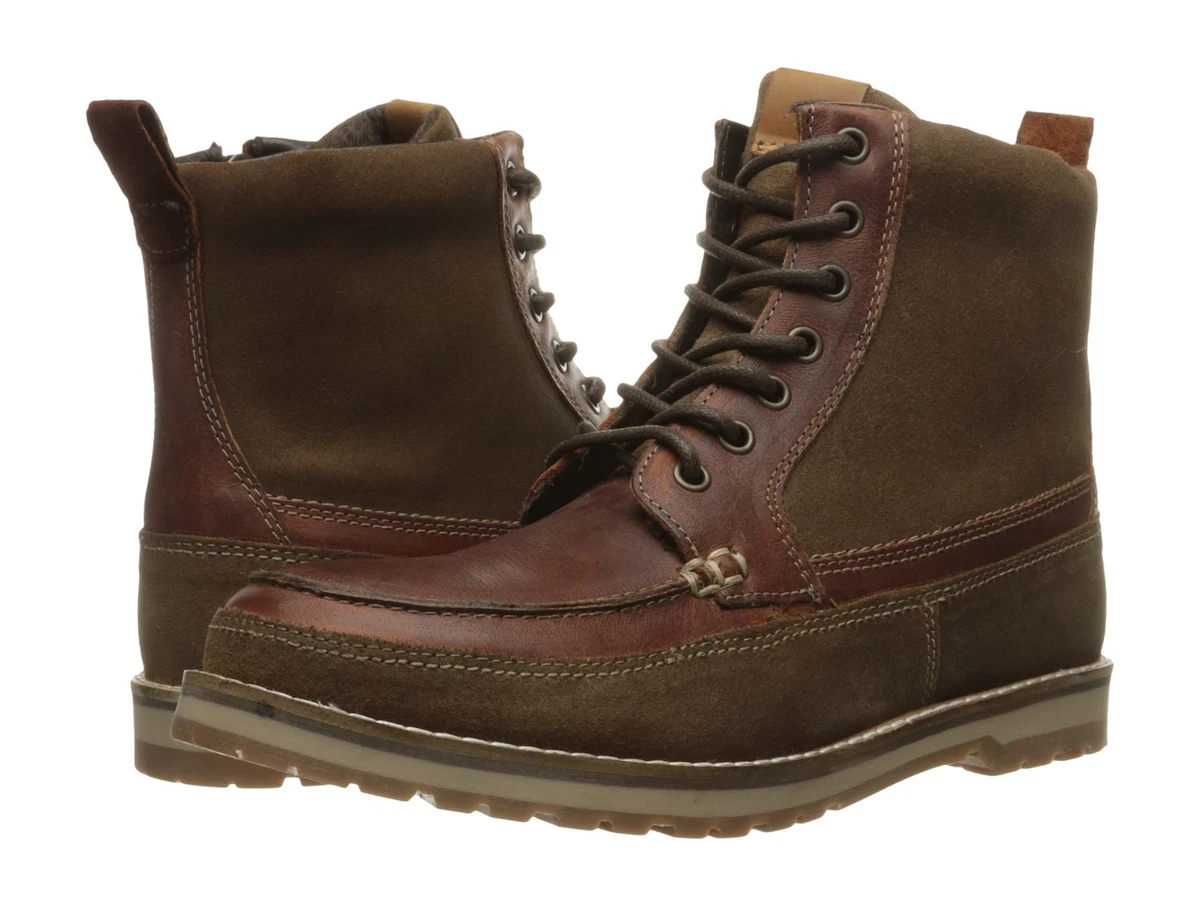 Kenneth Cole Reaction Leather Upper Zip Boots for Men for  display picture 1