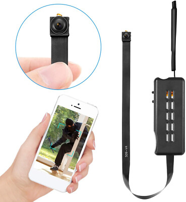 WLAN ÜBERWACHUNGSKAMERA MINI FULL HD KNOPF EINBAU KAMERA VIDEOAUFNAHME HAUS A16