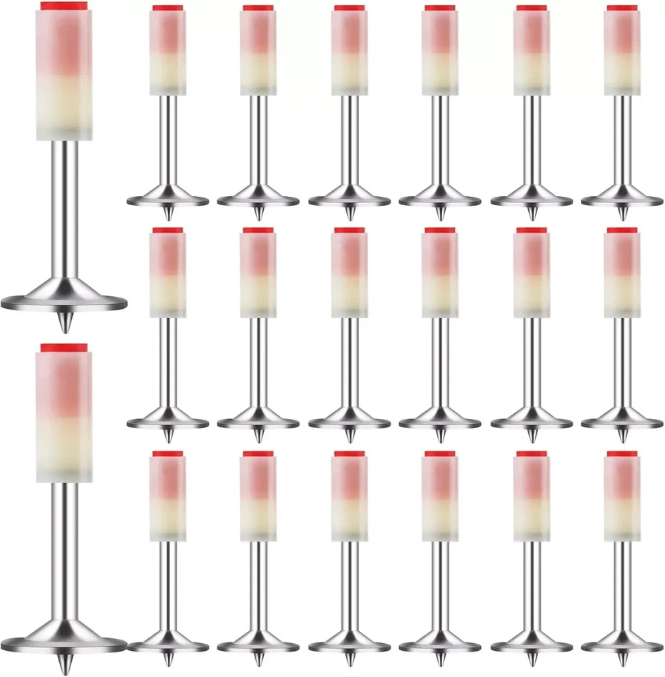 200 PEZZI CHIODI PER SPARACHIODI RIVETTATRICE PER MURO CEMENTO FERRO - Immagine 2 di 2