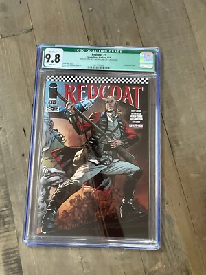 REDCOAT #1 CGC 9.8 - USA 1ST EDITION - MANUFACTURED WITH ERRORS COPY!