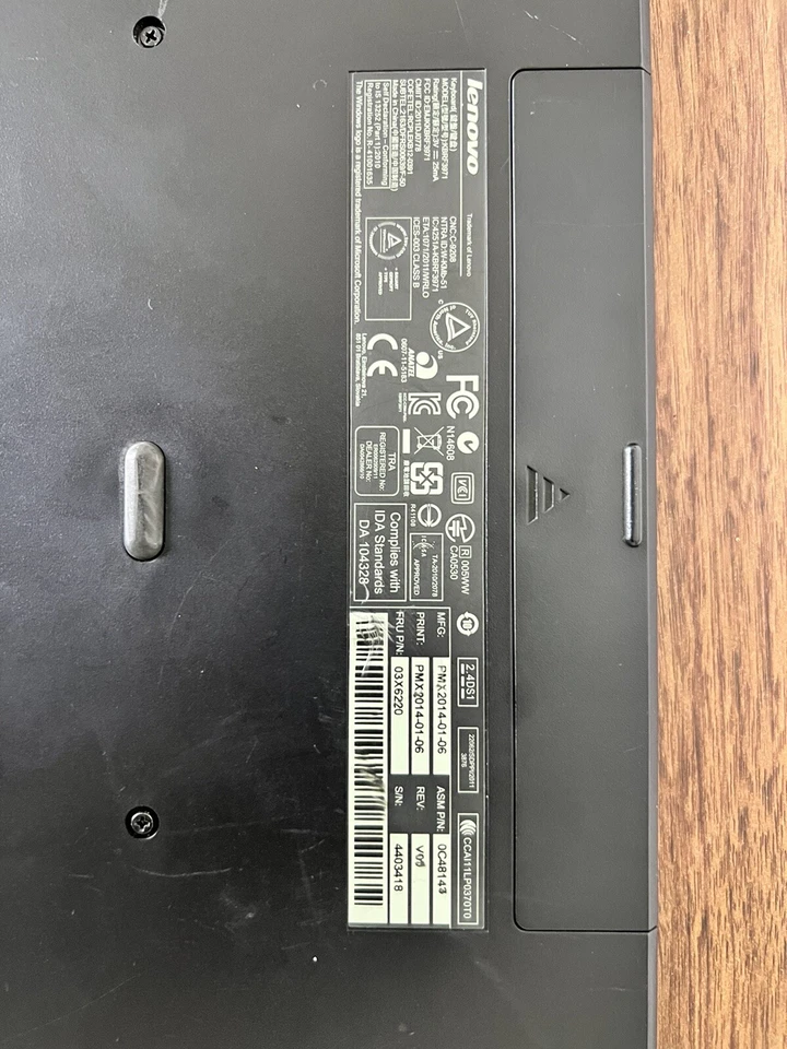 Lenovo KBRF3971 Ultraslim Plus Wireless Keyboard TESTED NO USB ADAPTOR - Image 3 of 4