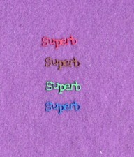 SUPERB die cuts scrapbook cards