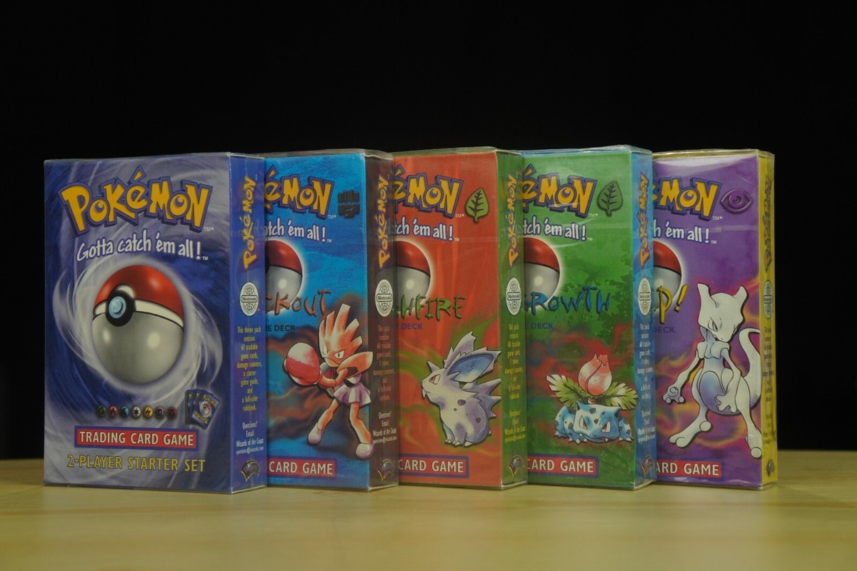 Complete SEALED WotC Pokemon Theme Deck Collection. PLUS