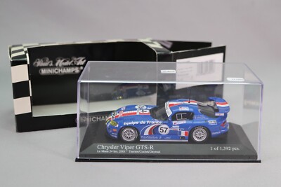 Miniature Minichamps 1/43 Chrysler Viper GTS-R Le Mans 2001 #57