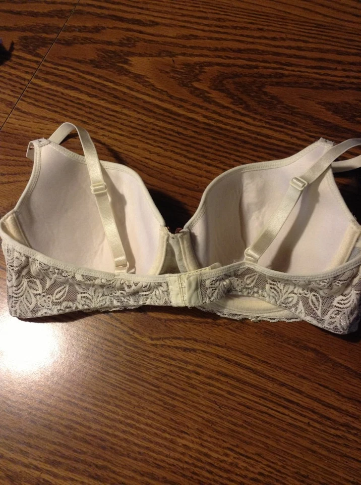 Native Intimates Sexy Beige Lace Bra Size 36C - Image 2 of 3