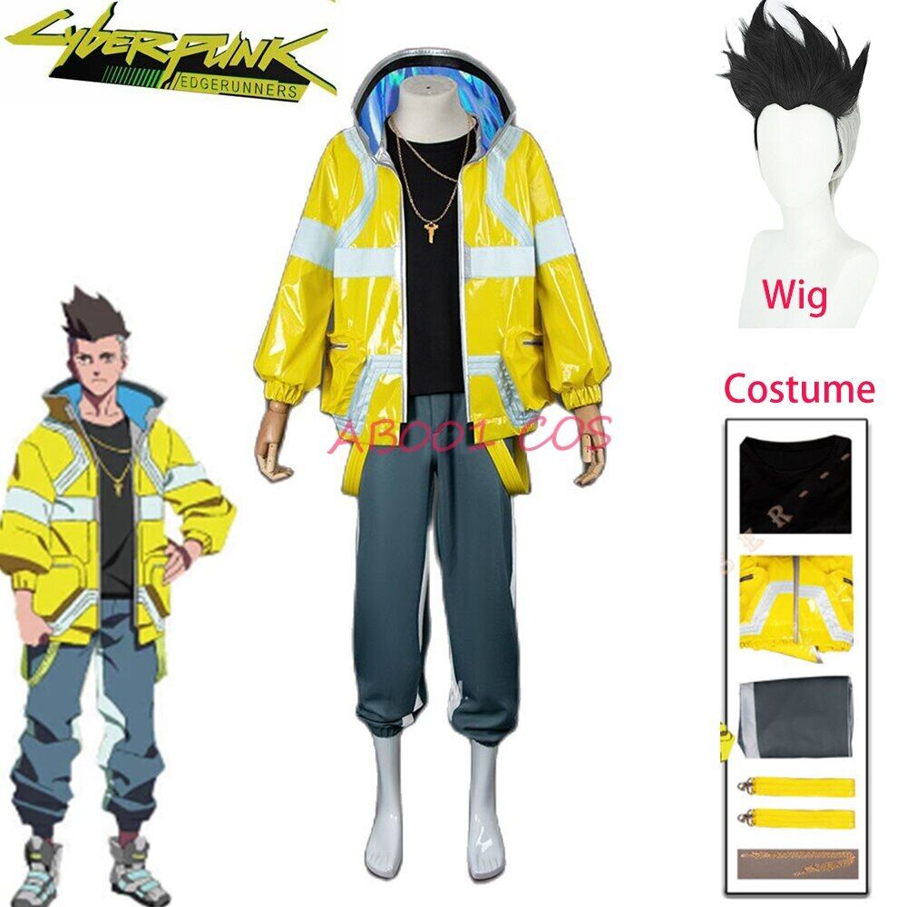 Cocos-ss Anime Cyberpunk: Edgerunners David Cosplay Costume Anime Cyberpunk  Cosplay David Martinez Cosplay Clothing Men's Jacket - Cosplay Costumes -  AliExpress