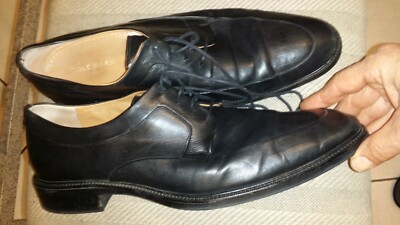 Cole Haan Dress Shoes Mens 11M Black C20159 Apron Toe‎ Leather Derby Oxford Cole Haan Men main image 3