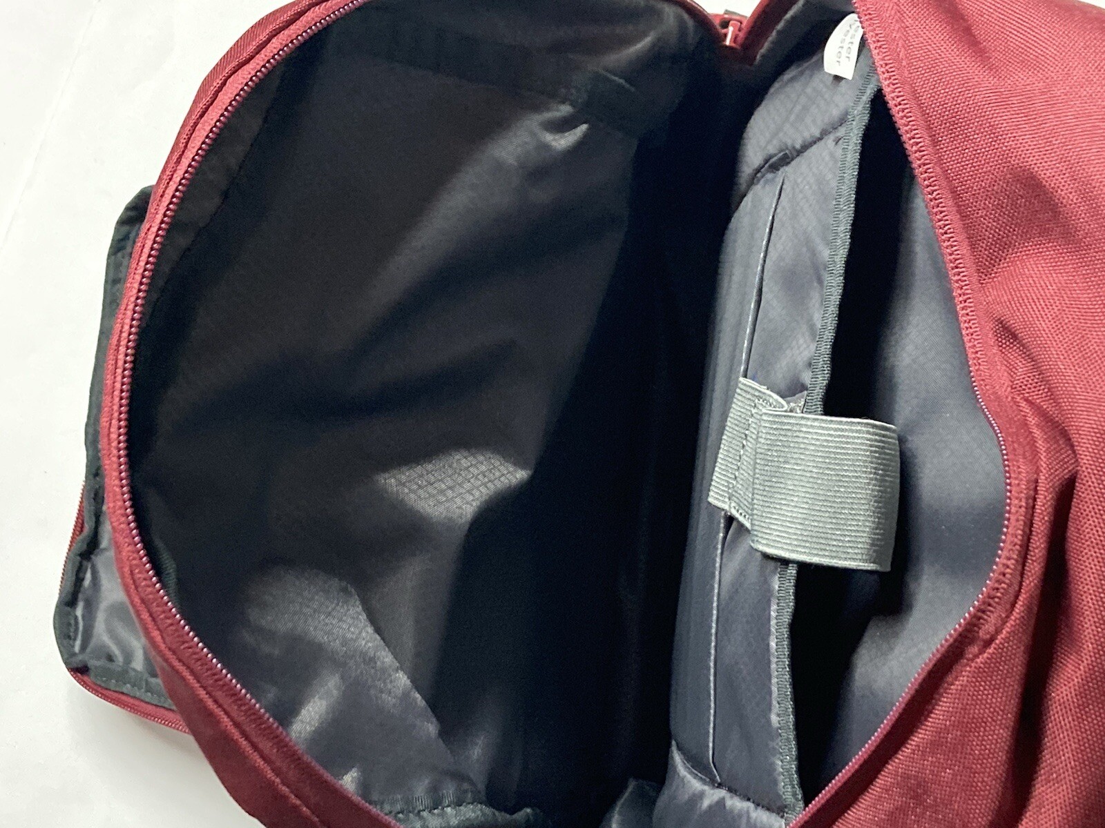 Flat Top Basic Red Backpack Everyday Carry-On Bac… - image 4