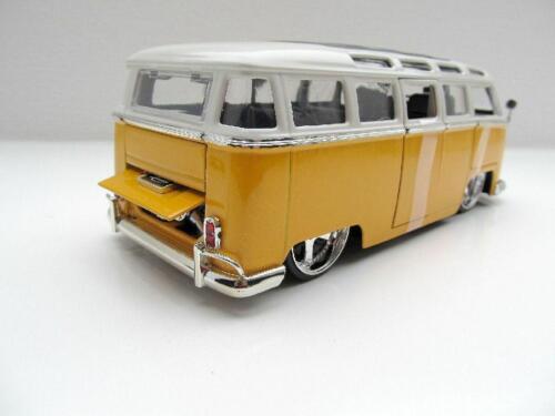 Volkswagen VW T1 Samba Bus De Jada En 1:24 Amarillo Blanco 91693 Original Nuevo - Imagen 3 de 3
