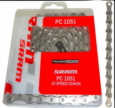 SRAM Kette PC1051 10-Fach 114 Glieder incl. Powerlock Fahrrad Schaltung MTB Road
