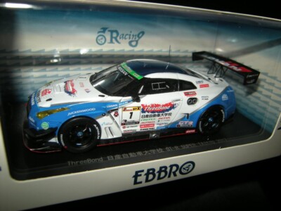 1:43 Ebbro Nissan NISMO Skyline GT-R Super Taikyu 2017 ThreeBond #1 in OVP