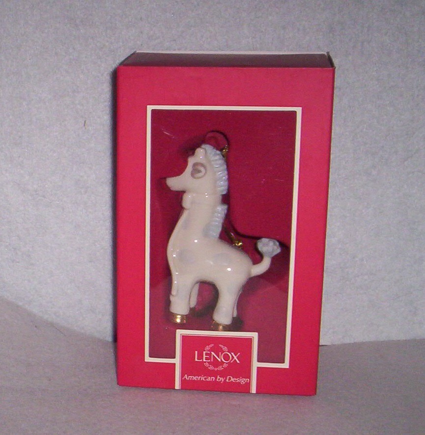 LENOX 2012 Baby's 1st Christmas Blue Giraffe Ornament NIB eBay