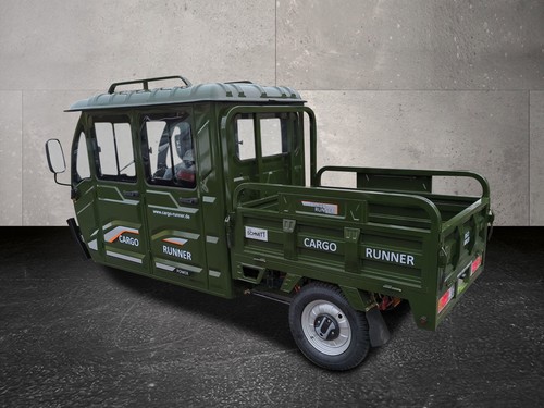 Elektro Dreirad Cargo Runner Doublecab / Doppelkabine NEU - Bild 13 von 16