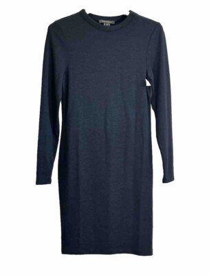 french connection navy blue dress Woman Knit Mini Size: M Ganni Blue White Striped SIZE:SML R 58143 Womens French Connection Collared