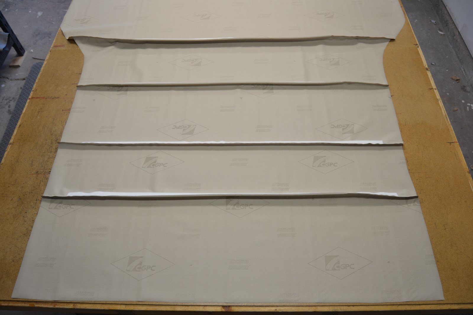 1961 61 1962 62 FORD FALCON 2 & 4 DOOR SEDAN PARCHMENT HEADLINER USA