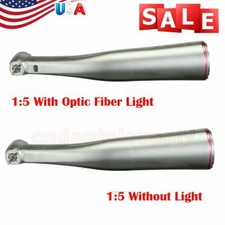 Dental 1:5 Increasing Contra Angle (LED) Handpiece Fit NSK Electric Motor