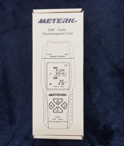 Meterk Digital LCD EMF Medidor Detector de Campo Electromagnético RadiaciónTester mk54 - Imagen 15 de 15