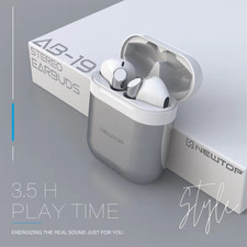 Prodotto: 14399 - NEWTOP AB02 AURICOLARE BLUETOOTH 4.0 BOTTONE NT-AB2 -  NEWTOP PACK 05 ( - Auricolari Bluetooth)