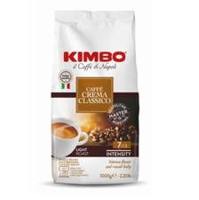 Kimbo Espresso Crema Classico Light Roast Whole Coffee Beans 2.2 LBS (PACK OF 6) 14.77 per pound