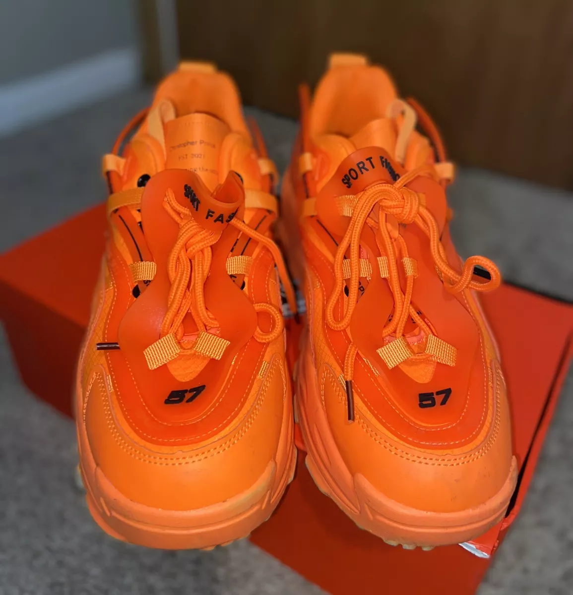 All orange shoes cheap