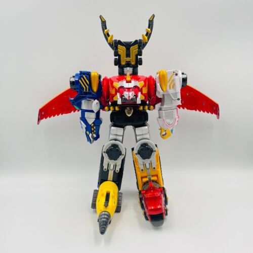 Bandai Power Rangers Mega Force Goseiger DX Gosei Great & Gosei Header Set - Imagen 3 de 5