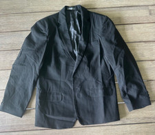 Van Heusen Boys Flex Suit Jacket black size 14 Husky