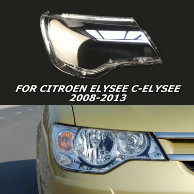 For Citroen Elysee C-Elysee 2008-2013 Headlight Cover Lens Shell Right Clear 1X