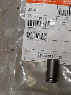 Apex sw-343  9/16  3/8 Drive 12pt  Socket   12 point