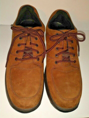 Men s DUNHAM Brand Shoes Size 17D Lace-Up Brown Leather Suede Upper Sturdy8000BR